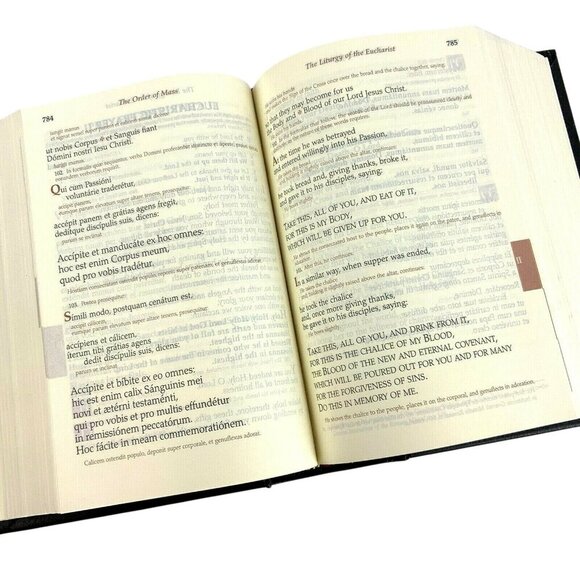 Daily Roman Missal Third Edition By Rev James Socias MTF Black Hardcover 2012 - Picture 6 of 9
